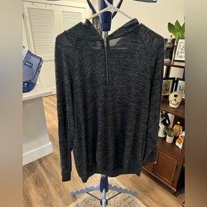 Torrid Charcoal Half-Zip Hoodie